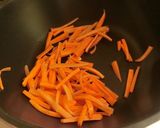 材料4つ★人参のメープルしょう油炒め作り方2写真