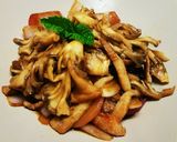 豚肉と舞茸のポン酢炒め作り方4写真