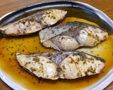 天然ブリ切り身の煮魚。作り方6写真