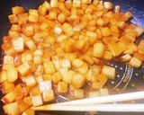 【簡単】ヘルシー大根の甘辛サイコロ炒め♡作り方6写真