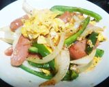 簡単時短！野菜と卵のマヨコンソメ炒め作り方11写真