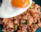 餃子タネアレンジ 4分半ナシゴレン風作り方5写真