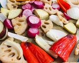 ダイエット＆冷蔵庫整理♡根菜ロースト♡作り方7写真