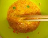 食べごたえバッチリ☆チキンライスの卵焼き作り方2写真