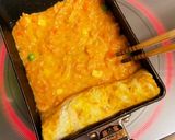 食べごたえバッチリ☆チキンライスの卵焼き作り方6写真