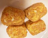 食べごたえバッチリ☆チキンライスの卵焼き作り方9写真