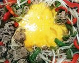 緑豆春雨のチャプチェ風♪牛肉野菜炒め作り方2写真