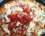 豚ひき肉とトマト缶のあっさりカレー♪作り方5写真