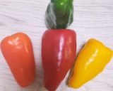 カラフルピーマンのクルクル肉巻き♡作り方1写真