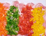 カラフルピーマンのクルクル肉巻き♡作り方4写真
