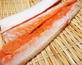 湯煮DEさっぱり鮭ハラス＆カリカリ皮♪作り方1写真