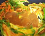 ご飯が進む♪人参とピーマンの甘味噌卵炒め作り方3写真