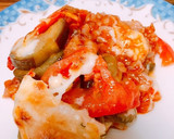 簡単とろうま！ナスとトマトのチキンドリア作り方7写真