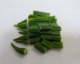 簡単♪オクラのマヨポン和え作り方1写真
