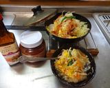最速のカット野菜の天津飯作り方17写真