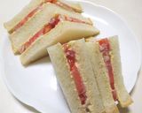 トマトだけサンドイッチ作り方10写真