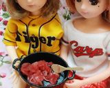 リカcサイズ♡野球シリーズ西応援ハヤシꕤ作り方2写真