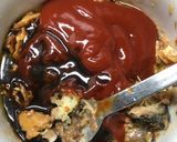 鯖味噌缶で簡単ナポリタンうどん作り方3写真