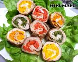 カラフルピーマンのクルクル肉巻き♡作り方11写真