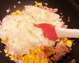子どもたちがおかわり！簡単卵ハムネギ炒飯作り方4写真