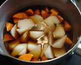 ほっこり♪長いもと豚肉の煮もの作り方2写真