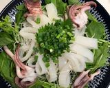 剣先イカのお刺身サラダ作り方3写真
