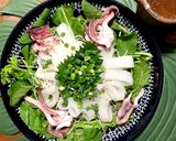 剣先イカのお刺身サラダ作り方5写真