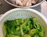 イカベーコンマヨ炒め作り方1写真