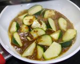 簡単！ズッキーニ味噌(とろとろコツあり)作り方3写真