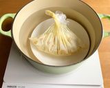 ポリ袋『かぼちゃのコーンクリームスープ』作り方5写真