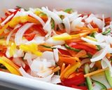 揚げないヘルシー＊鶏むね肉の南蛮漬け作り方2写真