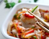 揚げないヘルシー＊鶏むね肉の南蛮漬け作り方7写真