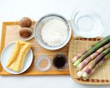 根曲り竹のタケノコごはん作り方1写真