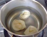 夏のデザート♪つるつるフルーツ水餃子作り方6写真