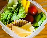 ママへのお弁当^_^190601作り方5写真