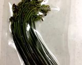 ワラビのアク抜き & 保存の仕方作り方7写真