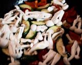 作り置き　きのこと夏野菜のマリネ作り方2写真