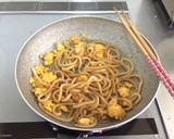 焼うどん卵入り!(^^)!作り方2写真