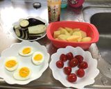 じゃがいもとなすの焼きのタレ炒め作り方2写真