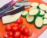 おもてなしに♡まぐろのステーキ夏野菜添え作り方2写真