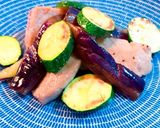 おもてなしに♡まぐろのステーキ夏野菜添え作り方5写真