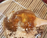 片栗粉で簡単♪琥珀色のもちもちわらび餅風作り方7写真
