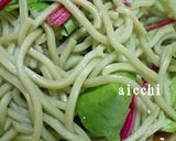 温い茶そばのサラダ仕立て作り方3写真
