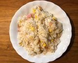ハムとかまぼこの簡単オムライス作り方5写真