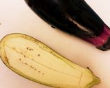 ❁ナスのチーズボート❁作り方1写真