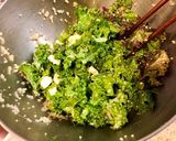 ケールとキヌアのサラダ チキンソテー添え作り方3写真