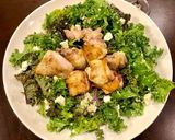 ケールとキヌアのサラダ チキンソテー添え作り方5写真