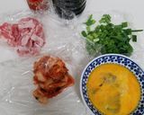 子供も大好き☆豚キムチ炒飯☆作り方1写真