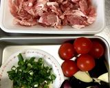 豚肉・トマト・なすのピリ甘辛炒め作り方1写真