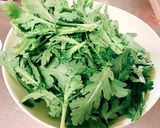 春菊のナムル作り方1写真